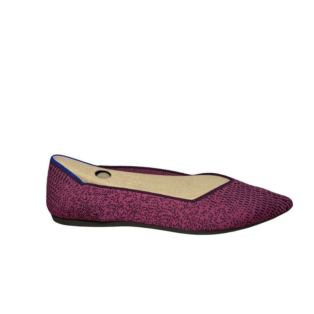 Women's Rothy’s fig python Pointed-Toe Ballet Flat size 10.5 New retired